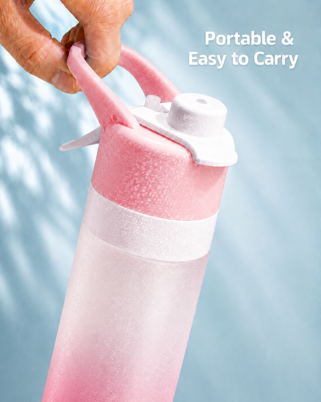 CoolSpritz Pink portable handle color-pink