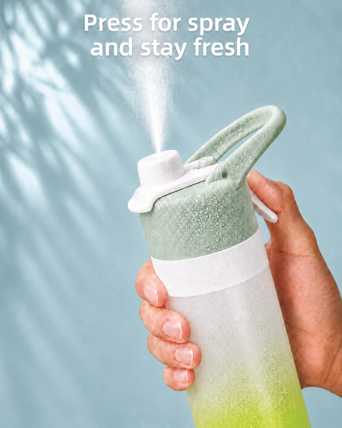 CoolSpritz Green portable handle color-green