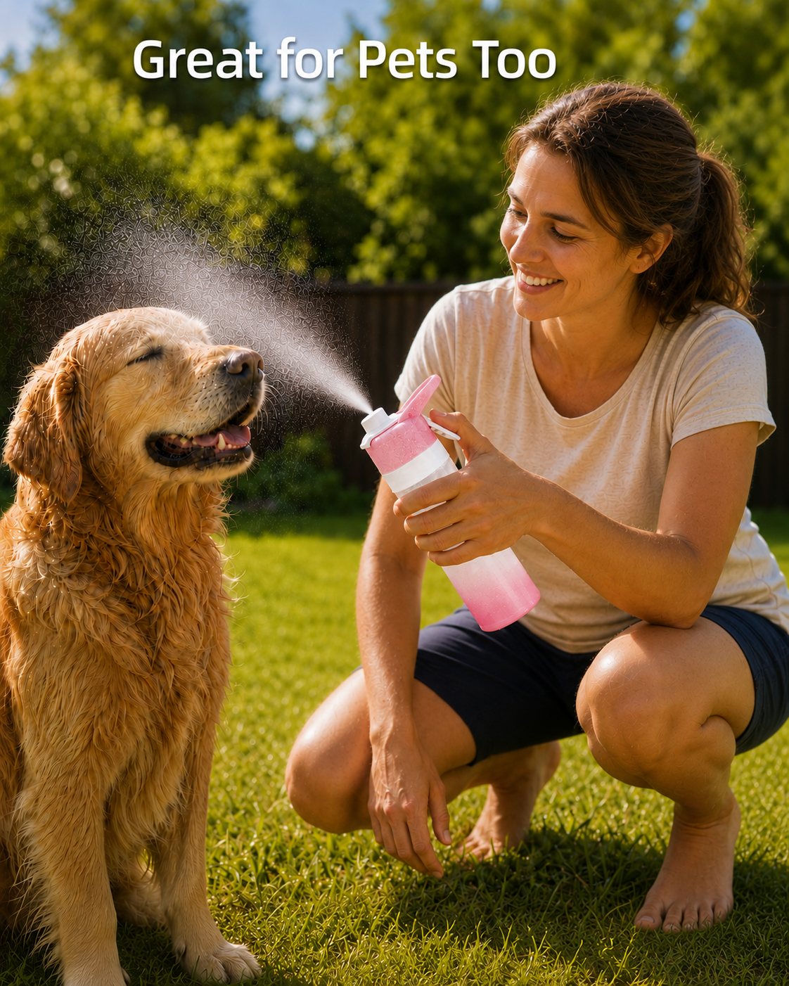CoolSpritz Pink pet refresh color-pink