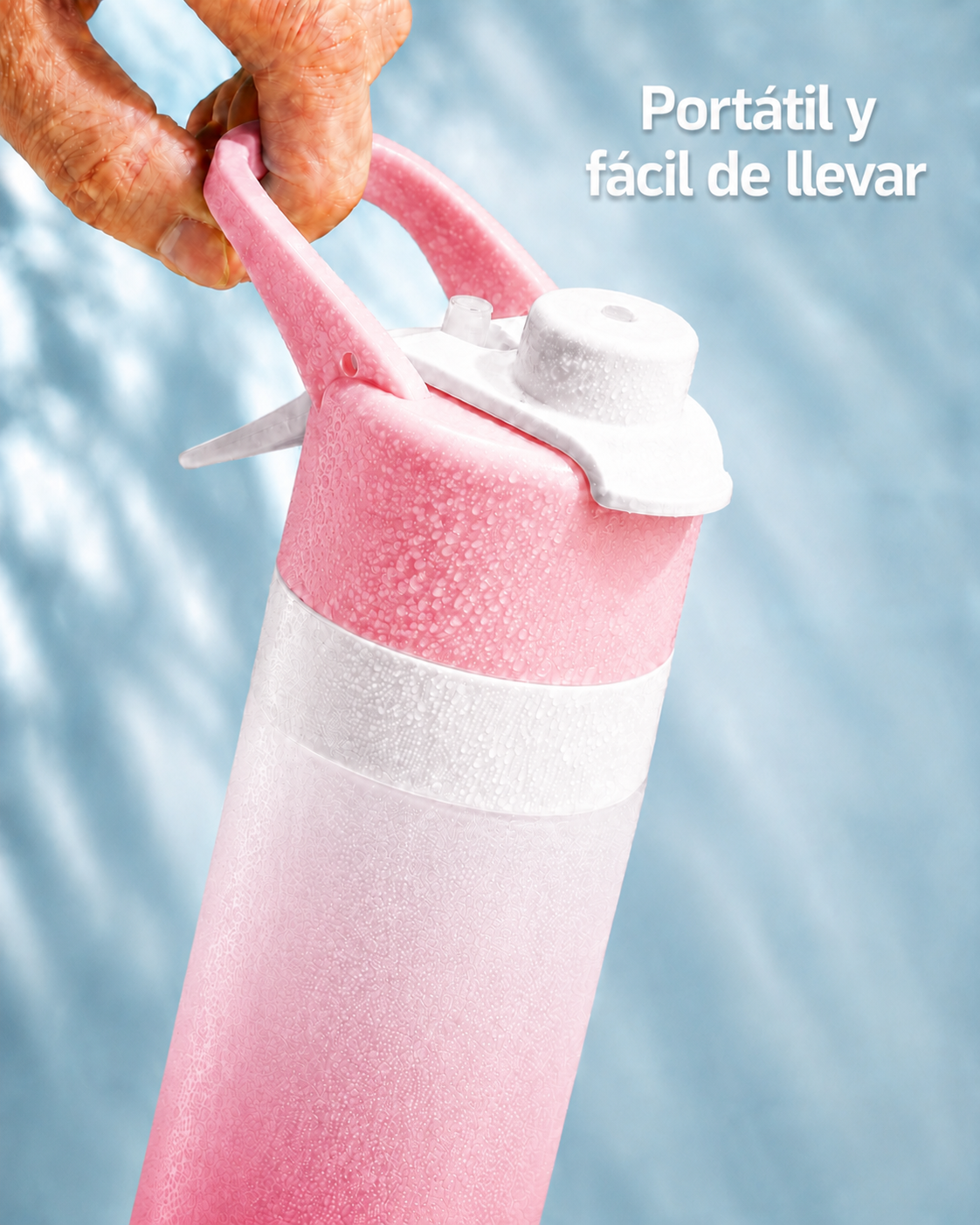 CoolSpritz Pink portable handle color-pink