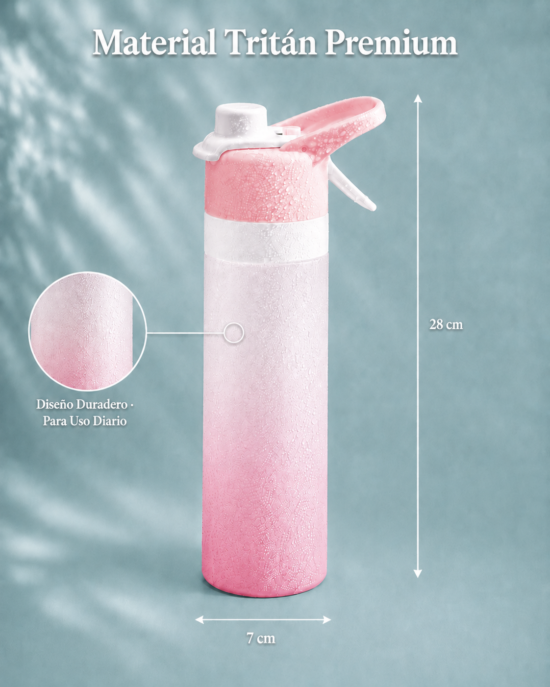 CoolSpritz Pink Tritan material color-pink