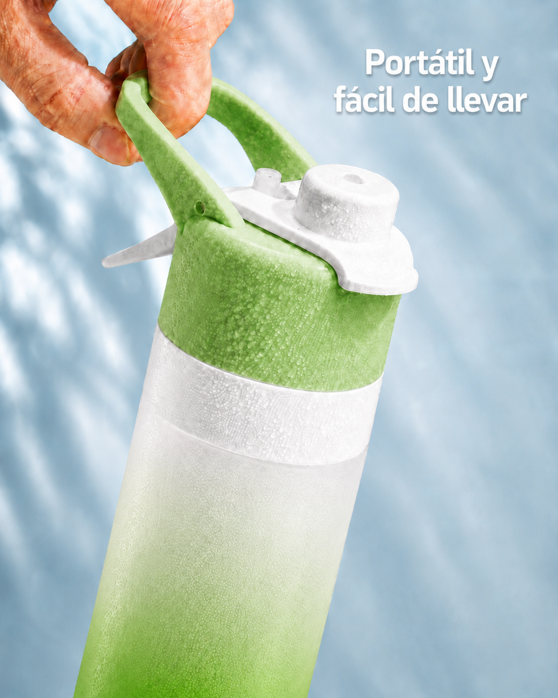 CoolSpritz Green portable handle color-green